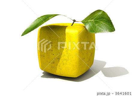 Cubic golden apple 3641601