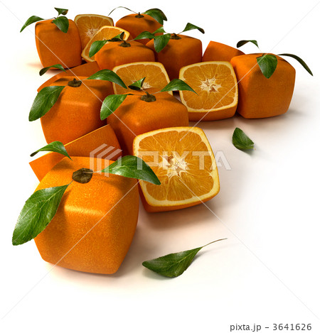 Cubic orange background Cubic orange background 3641626
