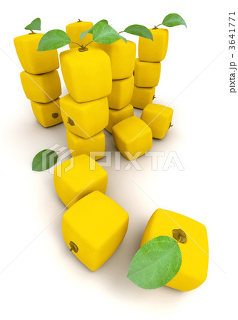Piles of cubic lemons 3641771