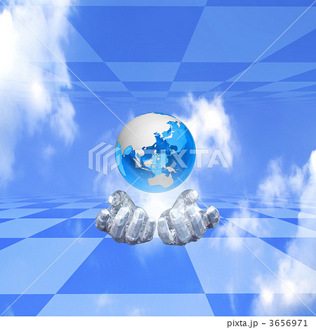 手の上の地球 手の上の地球 3656971