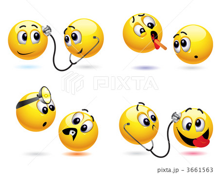 Smiley ball treating another smiley ball Smiley ball treating another smiley ball 3661563