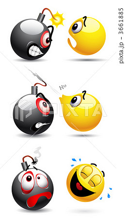Smiley ball and smiley bomb 3661885