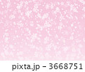 背景 桜吹雪 背景 桜吹雪 3668751