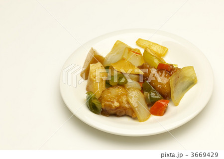 黒酢の酢豚 3669429