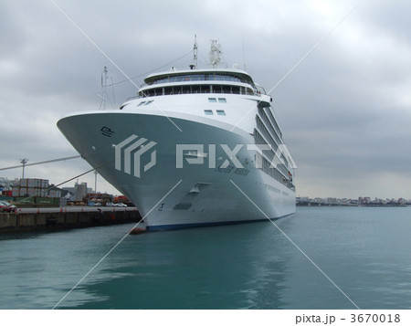 シルバーウィスパー　船　豪華客船　海　クルーズ 3670018