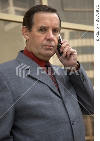 top manager with cellphone top manager with cellphone 3670951