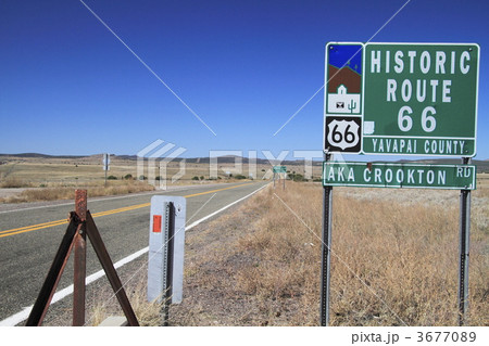 ルート66と風景。 3677089
