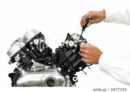バイクエンジンの整備 3677292