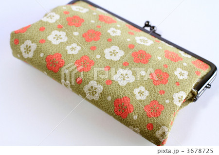 梅の花の模様のがまぐち 梅の花の模様のがまぐち 3678725