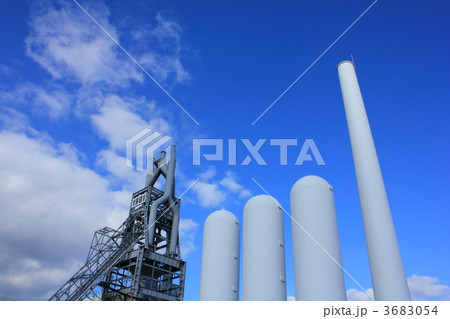 高炉と青空 高炉と青空 3683054