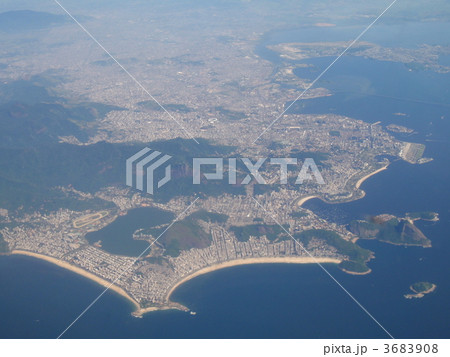 リオデジャネイロ、全景(コパカバーナ、イパネマ海岸) リオデジャネイロ、全景(コパカバーナ、イパネマ海岸) 3683908