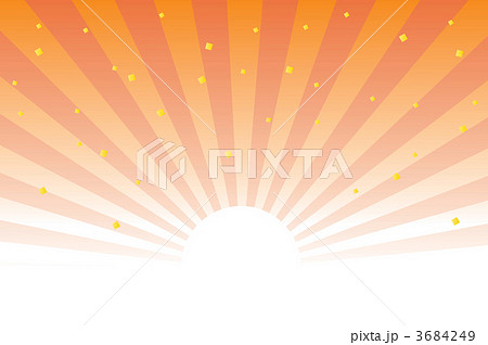 日の出のイラスト素材 3684249 Pixta