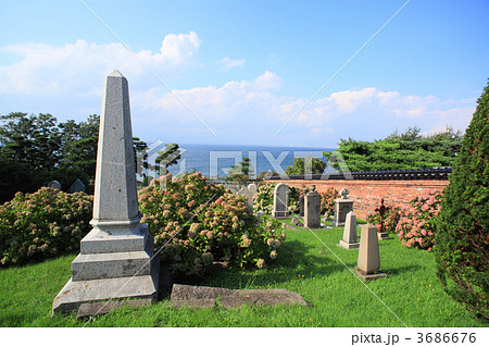 外国人墓地（プロテスタント墓地） 3686676