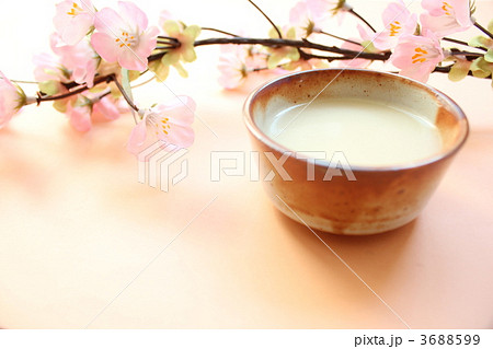 お花見　甘酒 3688599