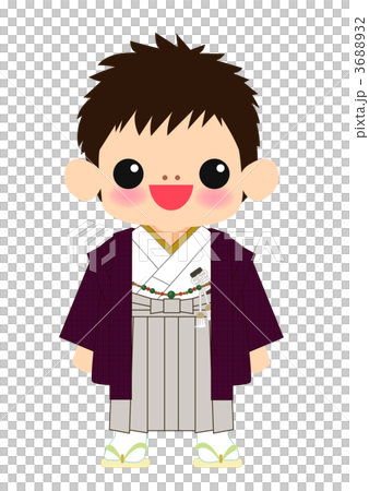 着物の男の子 3688932