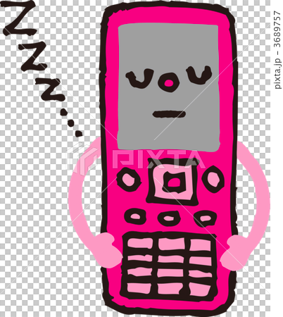 電源OFFの携帯電話 電源OFFの携帯電話 3689757