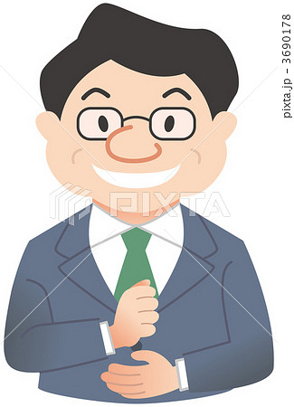 ひらめくビジネスマン ひらめくビジネスマン 3690178