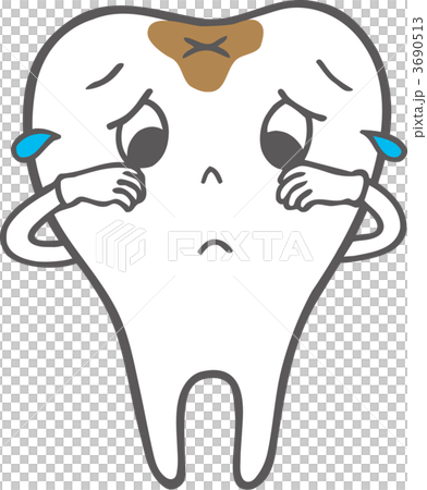 虫歯の歯 3690513