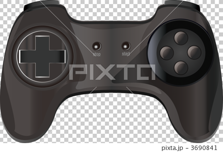 ゲームコントローラーのイラスト素材 3690841 Pixta