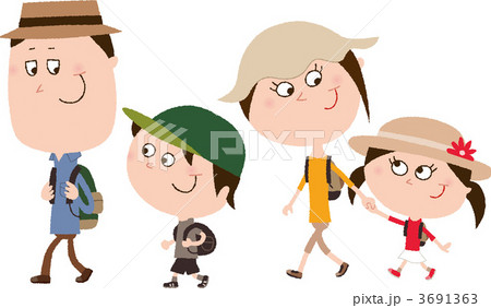 家族で夏のおでかけ 3691363