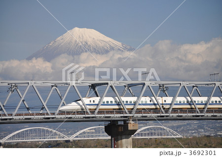 700系と富士山 700系と富士山 3692301