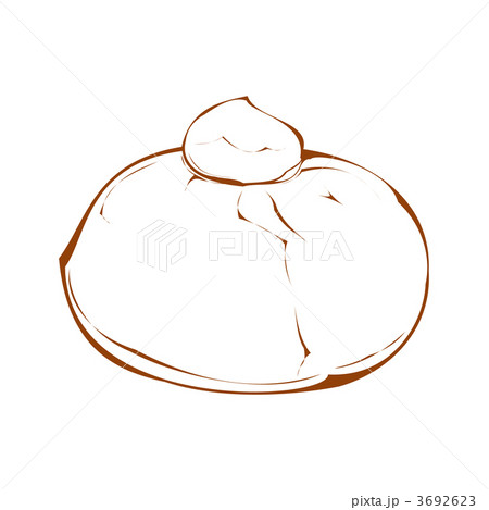 ブリオッシュ（線画） 3692623
