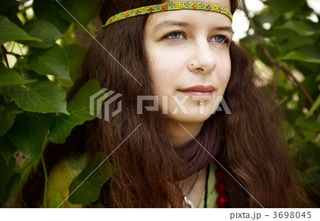Hippie woman Hippie woman 3698045
