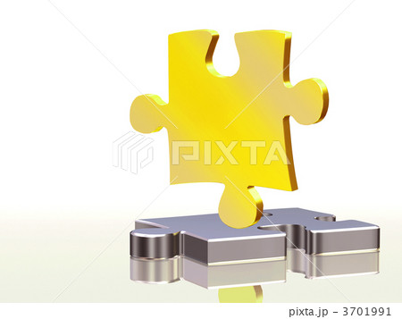 gold and silver puzzle pieces gold and silver puzzle pieces 3701991