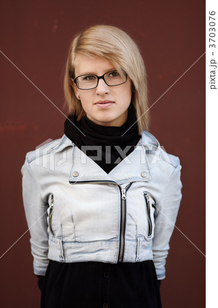 real young woman with glasses real young woman with glasses 3703076
