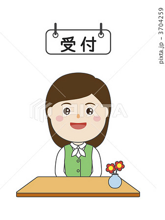 受付　テーブル 3704259