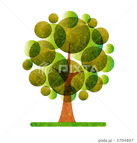 立木 木 植物のイラスト素材