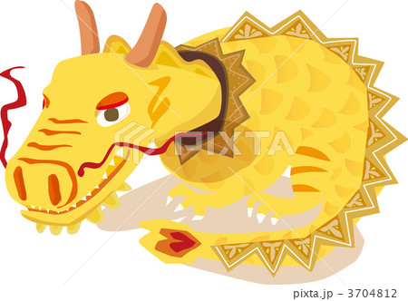 張り子の龍 3704812