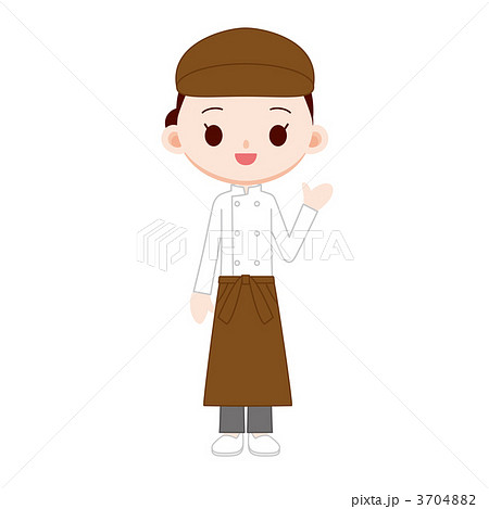 パン屋 女性 案内 3704882