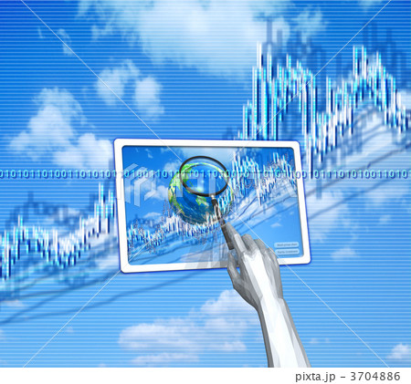 タブレット型パソコン株式投資／株価チャート 3704886