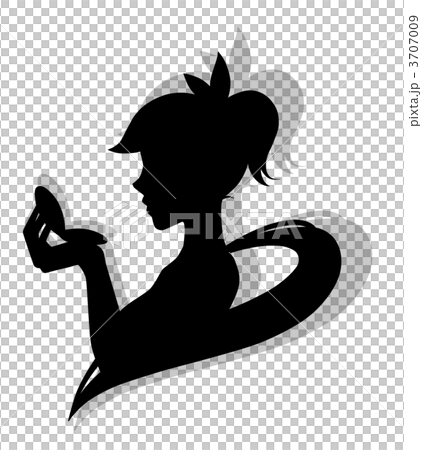 剪影婦女 剪影婦女 3707009