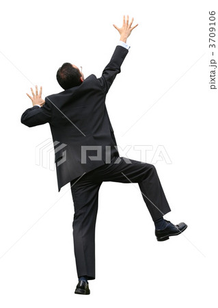 business man climbing a wall business man climbing a wall 3709106