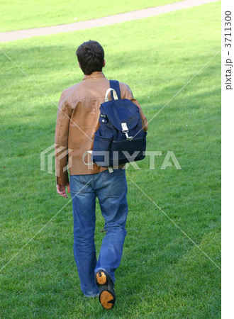 casual student walking home casual student walking home 3711300