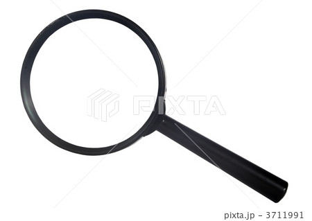 black magnifying glass from the top black magnifying glass from the top 3711991