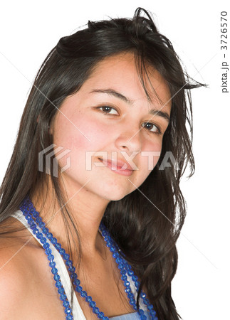 casual girl with messy hair casual girl with messy hair 3726570