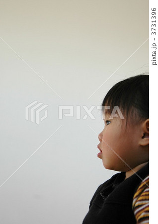 1才女の子の横顔 1才女の子の横顔 3731396