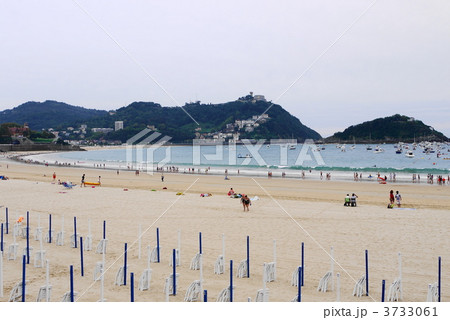 サンセバスチャン　モンテ・イゲルドとサンタ・クララ島 3733061