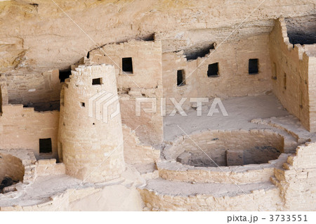 Indian ruins at Mesa Verde 3733551