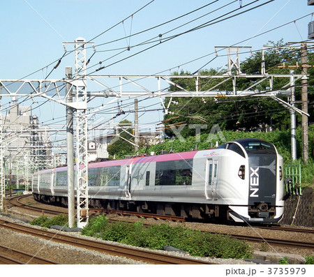 成田エクスプレス E259系　新子安駅 3735979