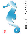 年賀状素材 3736161