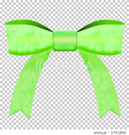 Green Ribbon Stock Illustration