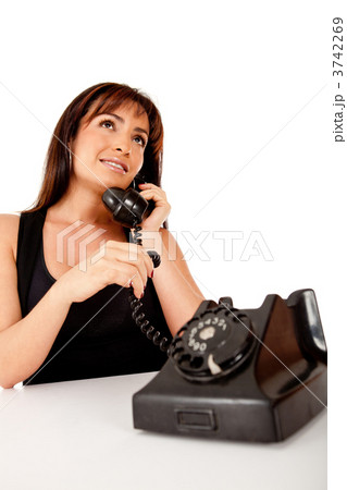 Woman on the phone 3742269