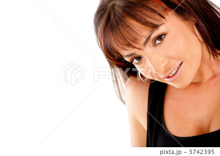 Beautiful woman smiling 3742395