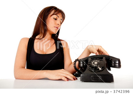 Woman with a phone 3742396