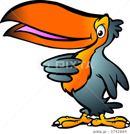 Hand-drawn Vector illustration of an Toucan 3742664