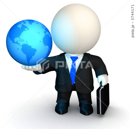 3D global business 3744171